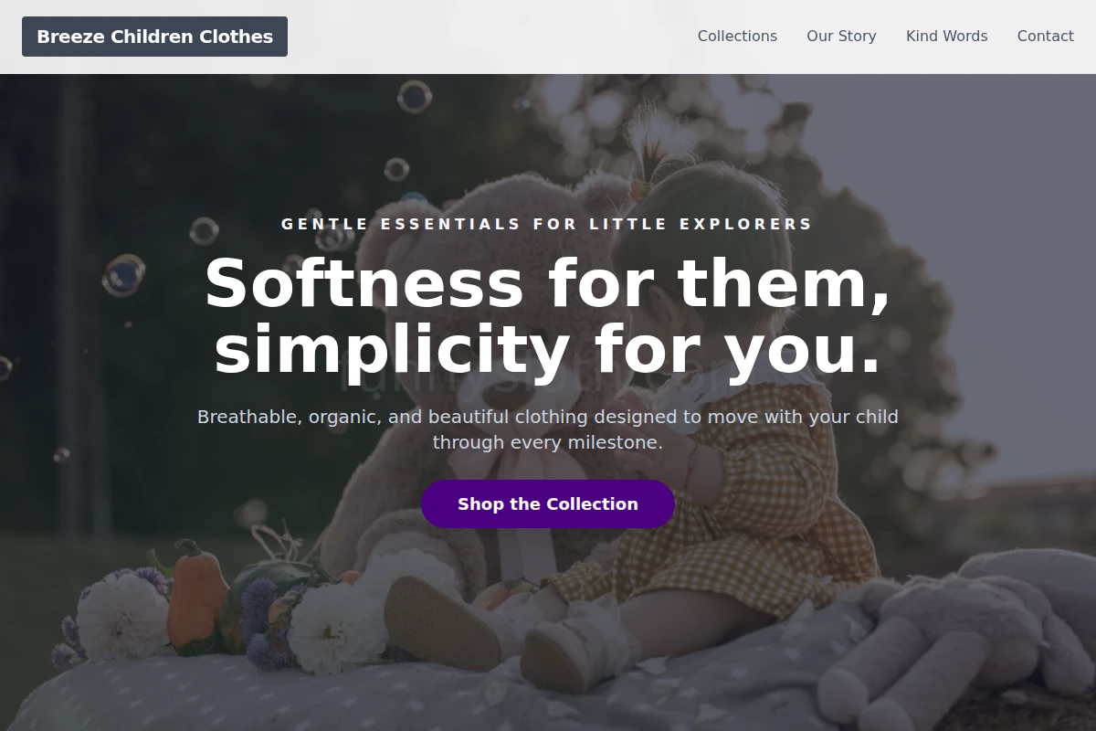 Breeze Children Clothes