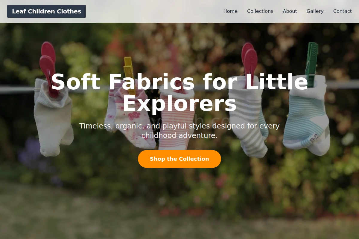 Leaf Children Clothes