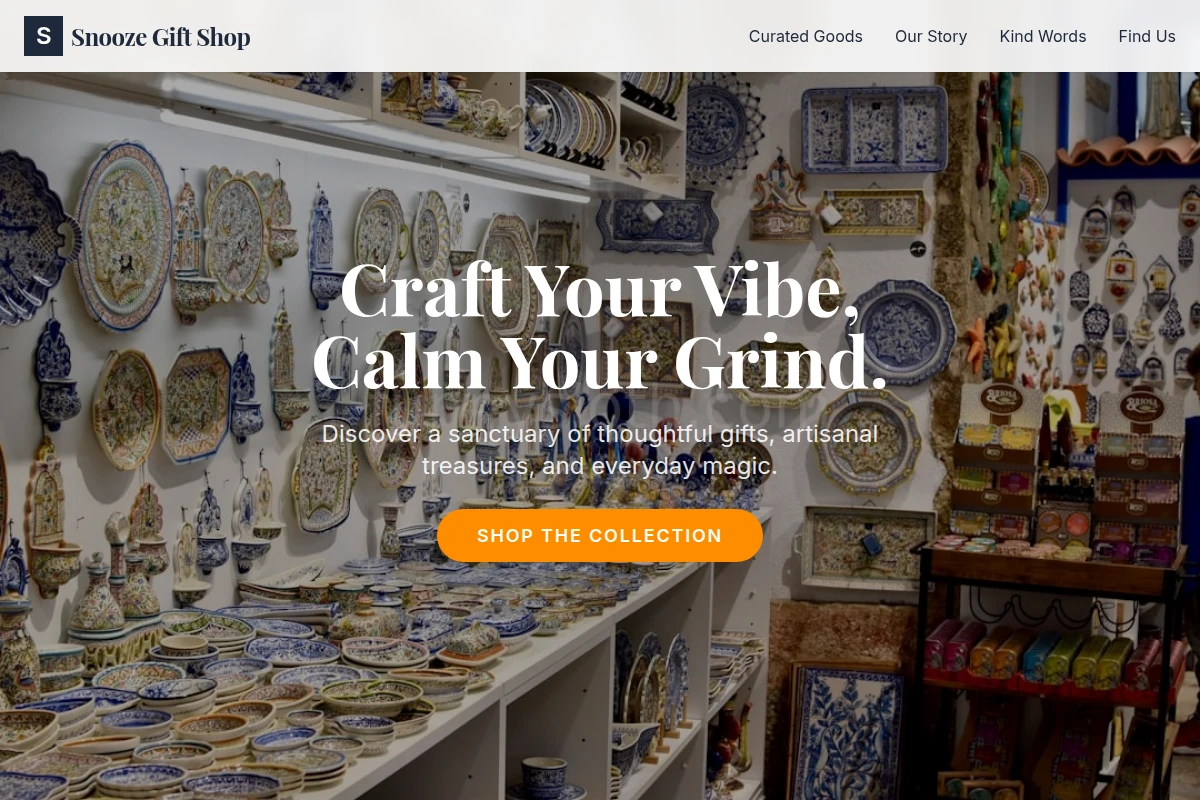 Snooze Gift Shop